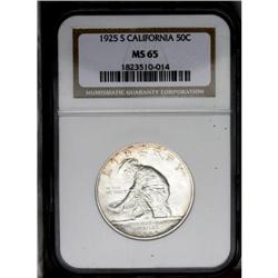 1925-S 50C California MS65 NGC. Typical