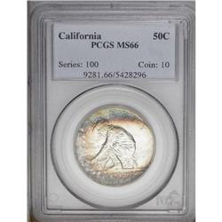 1925-S 50C California MS66 PCGS. A love