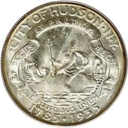 1935 50C Hudson MS66 PCGS. Whispers of 