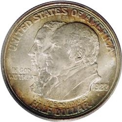 1923-S 50C Monroe MS65 PCGS. A remarkab