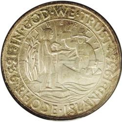 1936-S 50C Rhode Island MS67 NGC. This 
