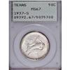 Image 1 : 1937-S 50C Texas MS67 PCGS. Mostly bril