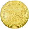 Image 2 : 1903 G$1 MCKIN MS67 PCGS.From The Alexa