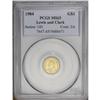 Image 3 : 1904 G$1 Lewis and Clark MS63 PCGS. The