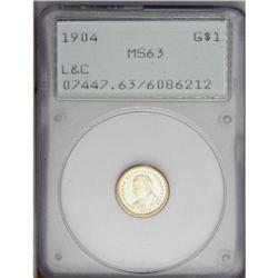1904 G$1 Lewis and Clark MS63 PCGS. A l