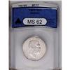 Image 1 : 1883 50C Hawaii Half Dollar MS62 ANACS.