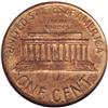 Image 2 : 1966 1C Lincoln Cent--Staple Struck Int