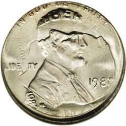 1982 1C Lincoln Cent--Struck on a Roose