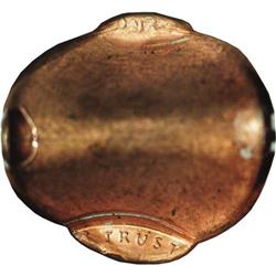 Undated 1C Lincoln Memorial Cent--Saddl