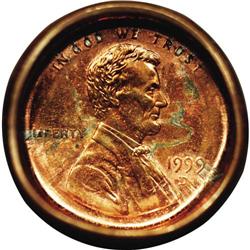 1999-D 1C Lincoln Cent--Obverse Die Cap