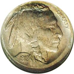 1919 5C Buffalo Nickel--Struck 10% Off 