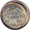 Image 2 : 1914-D 10C Barber Dime--Struck 10% Off-