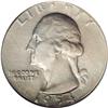 Image 1 : 1954 25C Washington Quarter--Struck on 