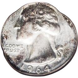 1964-? 25C Washington Quarter--Struck o