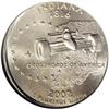 Image 1 : 2002-P 25C Indiana Quarter--Struck on a