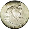 Image 1 : 1961-D 50C Franklin Half--Struck on a 2