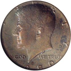 1980-P 50C Kennedy Half Dollar--Struck 