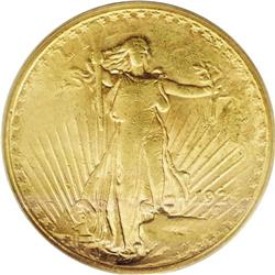 1925 $20 Saint-Gaudens Double Eagle--Mi