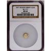 Image 1 : "1871 25C Liberty Octagonal 25 Cents, BG"