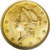 Image 1 : 1852-D G$1 MS63 NGC. Variety 4-F. The D