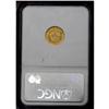 Image 4 : 1857-D G$1 MS62 NGC. Variety 9-L. A mod