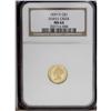 Image 3 : "1859-D G$1 MS64 NGC. Variety 11-N, one "