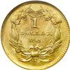 Image 2 : "1861-D G$1 MS65 NGC. Variety 12-Q, the "