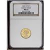Image 3 : 1840-D $2 1/2 MS62 NGC. Variety 1-A. Th