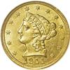 Image 1 : "1844-D $2 1/2 MS63 NGC. Variety 5-I, be"