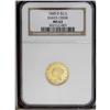 Image 3 : 1845-D $2 1/2 MS63 NGC. Variety 6-I. Re