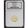 Image 3 : 1846-D $2 1/2 MS63 NGC. Variety 7-K. Fr