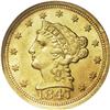 Image 1 : 1847-D $2 1/2 MS65 NGC. Overall mintage