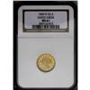 Image 3 : 1850-D $2 1/2 MS61 NGC. Variety 13-M. O