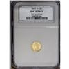 Image 1 : 1849-D G$1 --Obverse Damage--NCS. UNC D
