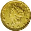 Image 1 : 1850-D G$1 AU55 NGC. Substantial bright