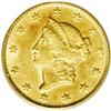 Image 1 : 1851-C G$1 MS62 PCGS. Variety 4-D. A la