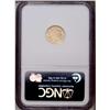 Image 2 : 1855 G$1 AU58 NGC. Type Two. A lovely s