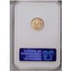 Image 2 : 1856 G$1 Slanted 5 MS63 NGC. Hints of l
