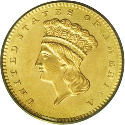 1858-S G$1 MS62 PCGS. Any Mint State 18