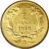 Image 2 : 1858-S G$1 MS62 PCGS. Any Mint State 18