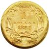 Image 2 : 1889 G$1 MS67 NGC. Final year of issue 