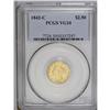 Image 1 : 1842-C $2 1/2 VG10 PCGS. Variety 3-B. J