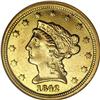 Image 1 : 1842-C $2 1/2 --Whizzed--ANACS. AU50 De