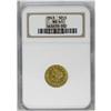 Image 3 : 1843 $2 1/2 MS61 NGC. This straw-gold L