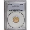 Image 1 : 1846-C $2 1/2 VF20 PCGS. Even though it