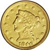 Image 1 : 1846-C $2 1/2 XF40 PCGS. Variety 7-F. T