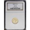 Image 3 : 1848-D $2 1/2 AU50 NGC. Variety 10-M. T