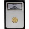 Image 3 : "1852-O $2 1/2 MS61 NGC. Breen-6219, ""Ve"