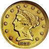 Image 1 : 1859-D $2 1/2 XF45 NGC. Variety 21-M. A