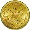 Image 2 : 1901 $2 1/2 MS66 PCGS. The base of the 